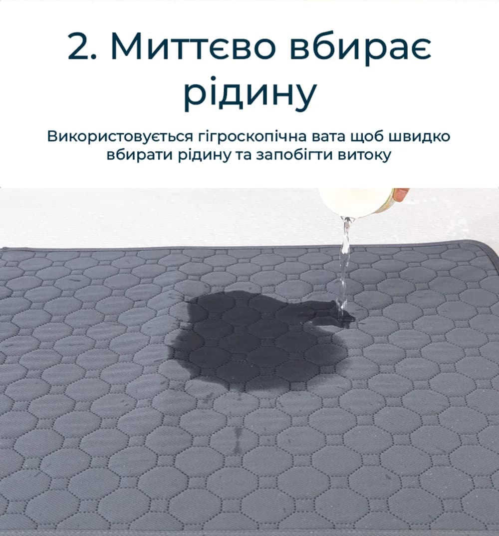 Багаторазова пелюшка для собак з динозаврами M (70*55)
