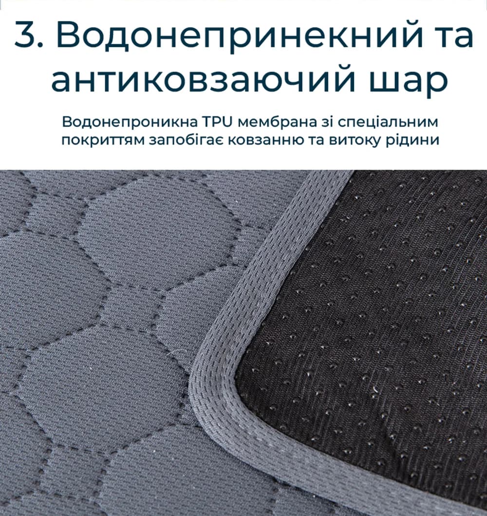 Багаторазова пелюшка для собак з динозаврами M (70*55)