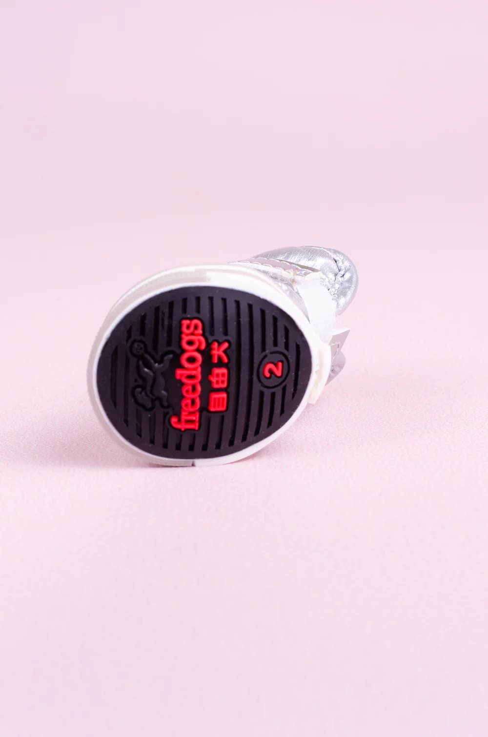 Фиолетовая зимняя обувь на флисе для собак "DOG" размер 1