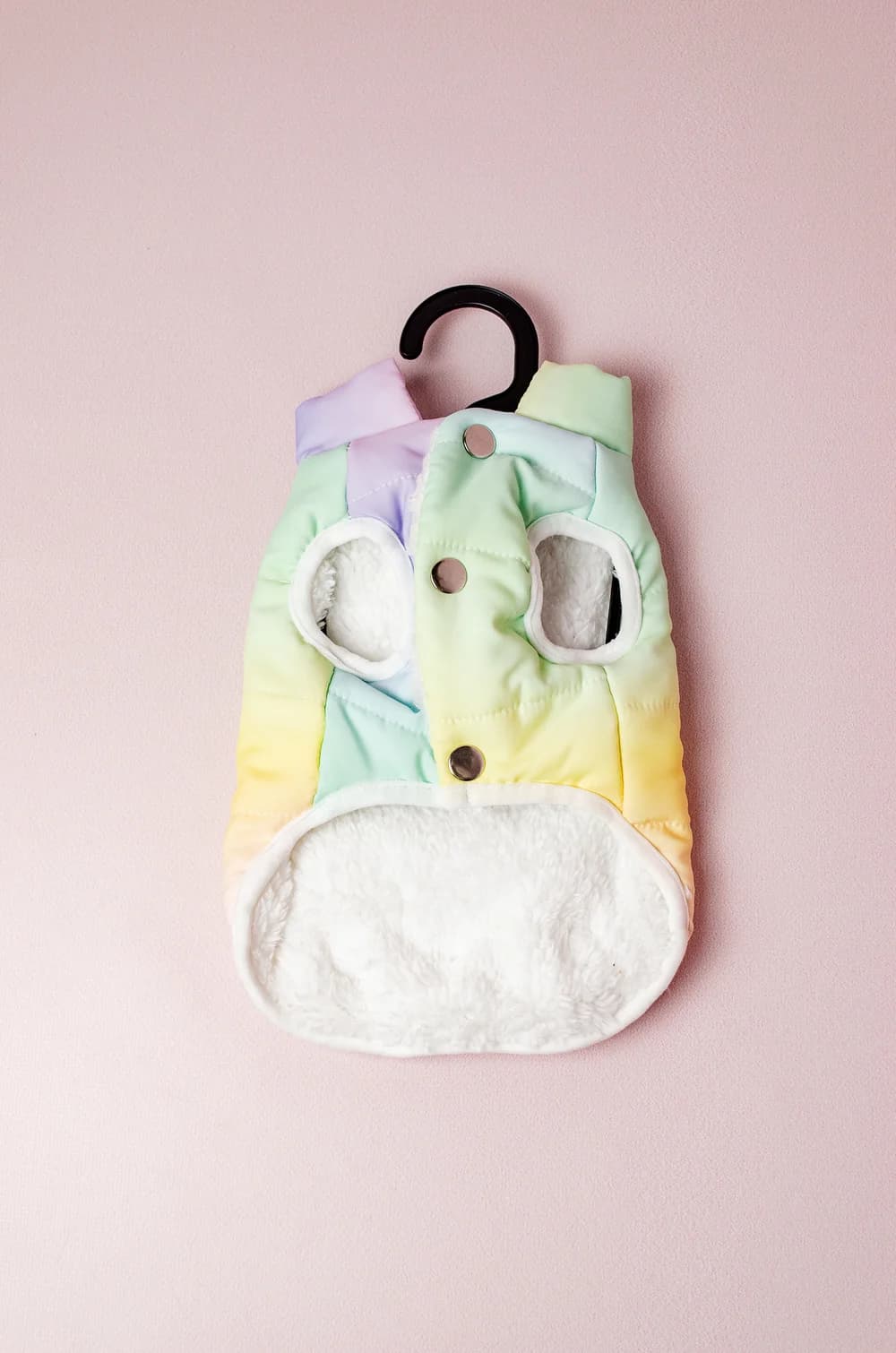 Жилетка для собак радужная S