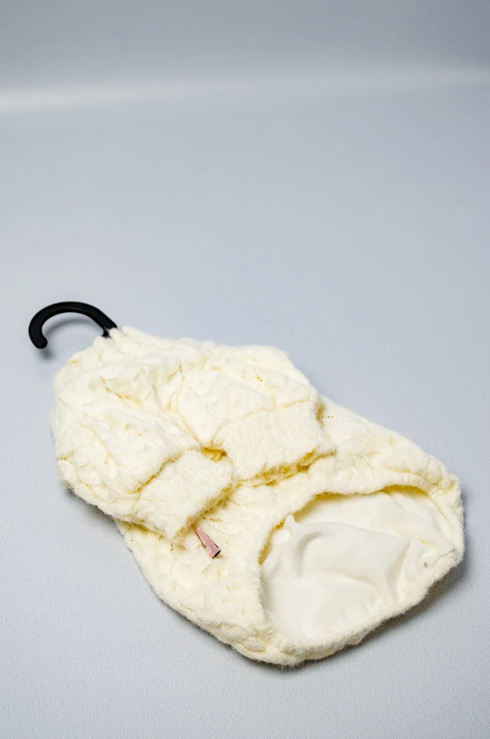 Свитер для собак теплый вязаный с подкладкой XS (бежевый)