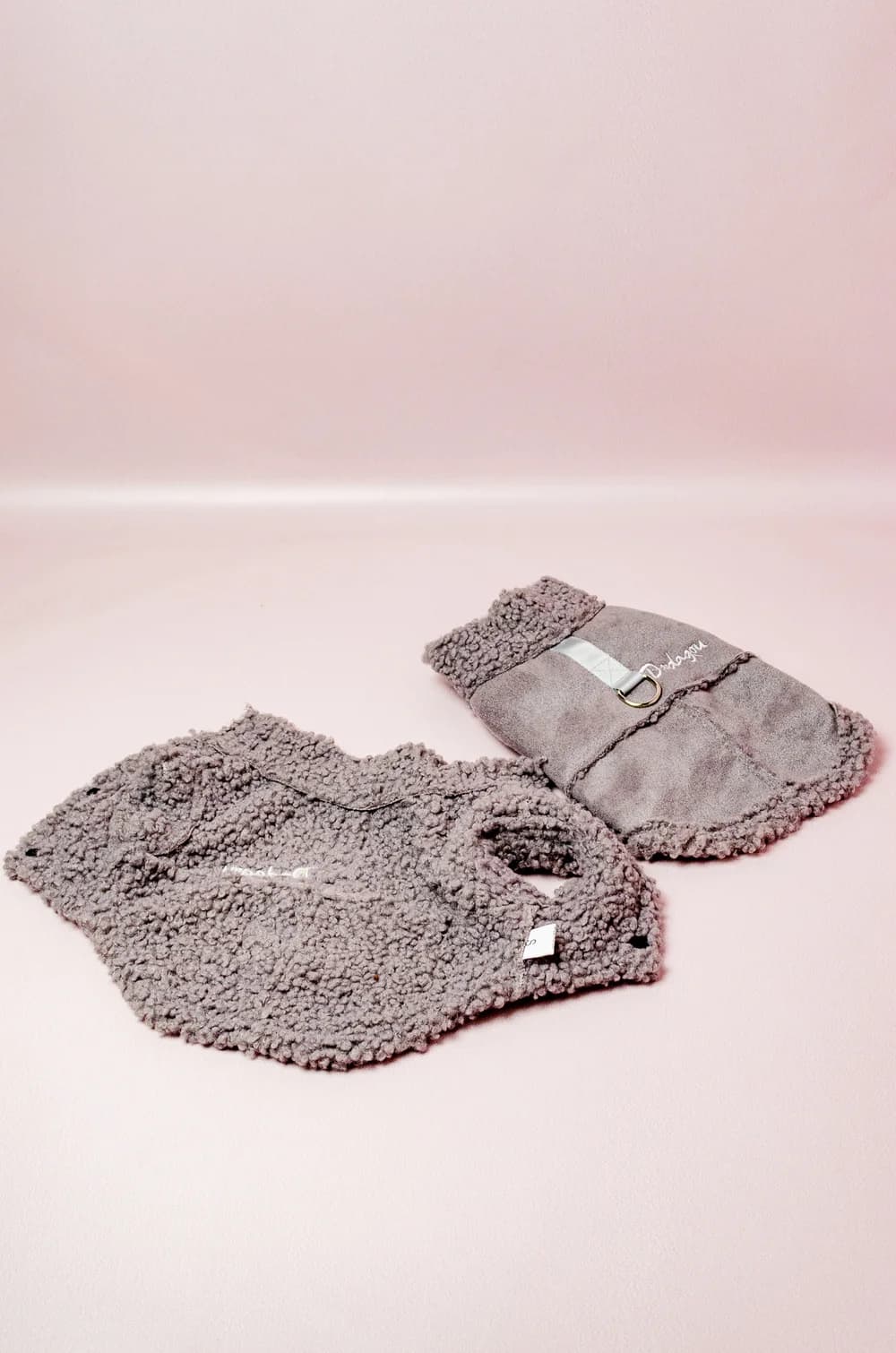 Жилетка для собак теплый с кольцом для поводка S