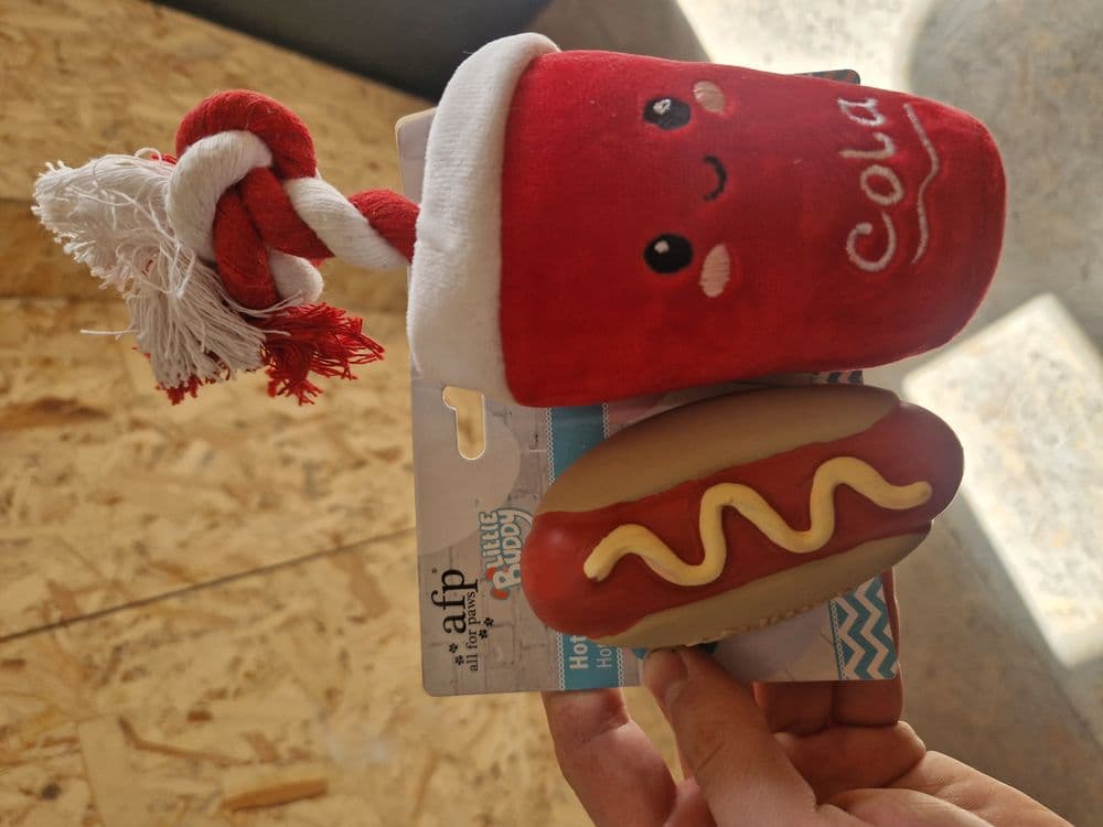 Іграшка для собак AFP Хот-дог з колою