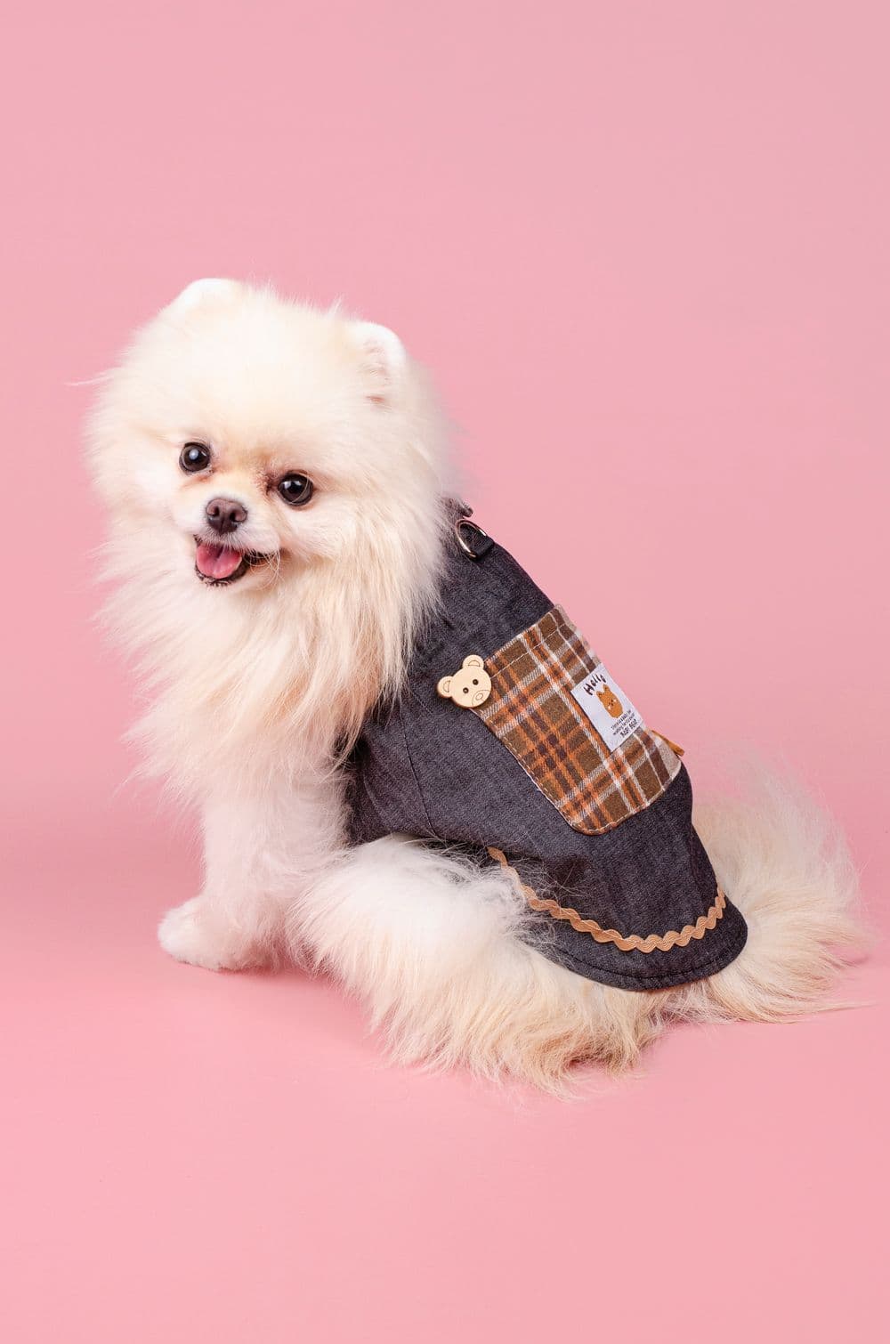 Сукня для собак з ведмедиком XS